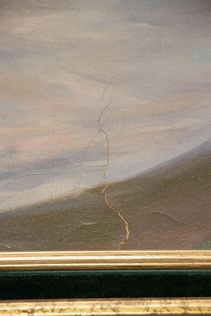 Pierre VILLAIN (1880-1950) 
Le Chenal, vue...