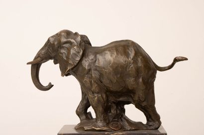 MILO ( XX°)
Eléphant
Epreuve en bronze à...