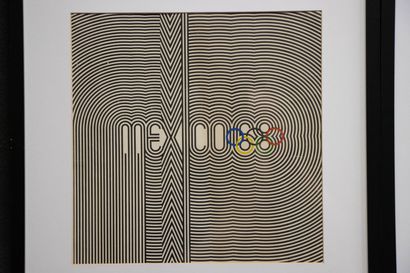 Deux affiches officielles des JO de 1968....