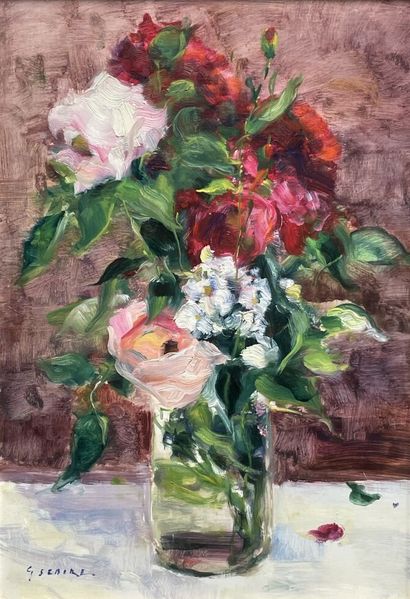 Gaston SEBIRE (1920-2001)
Bouquet de fleurs
oil...