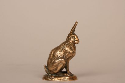 Antoine-Louis BARYE (1796-1875)
Lièvre assis...