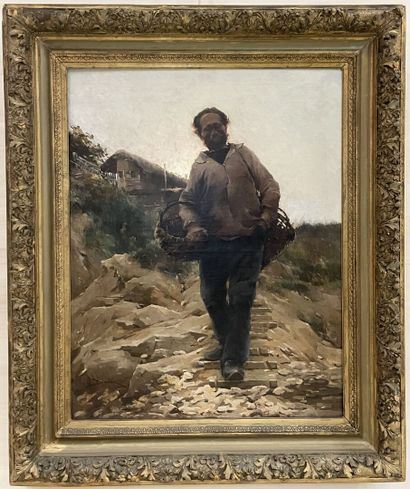 Henri Gaston DARIEN (1864-1926) 
Pêcheur...