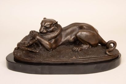 Antoine Louis BARYE (1796-1875) D'après 
Tigre...