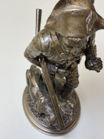 Alfred DUBUCAND (1828-1894). 
Retour de chasse....