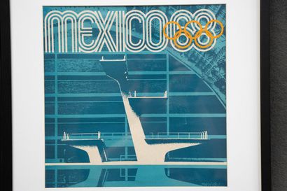 Deux affiches officielles des JO de 1968....
