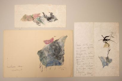 Dang LEBADANG (1921-2015) 
Deux cartes de...