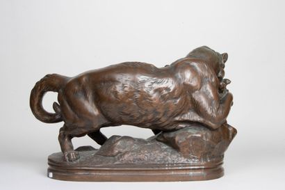 Sculpture moderne dans le gout du XIX°
Tigre...