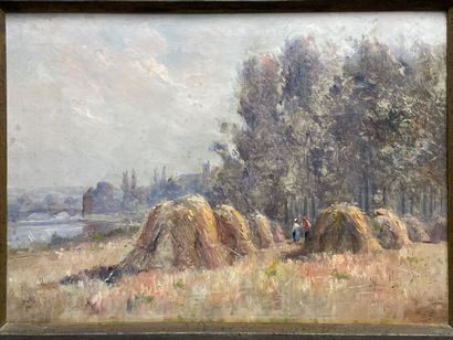 Theodore Charles BALKE (1875-1951) 
Villeneuve...