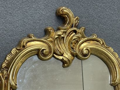 Miroir en résine. 
88 x 53 cm.