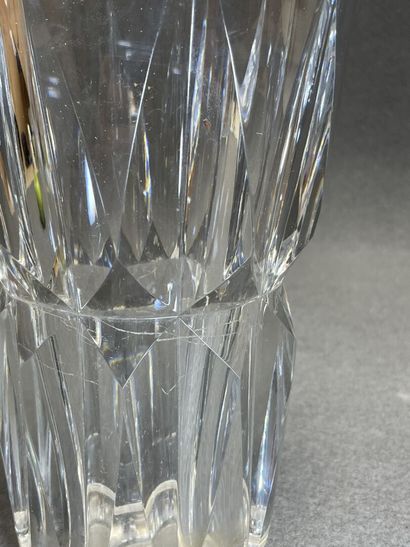 SAINT LOUIS 
Vase en cristal modèle Camaret
H:...