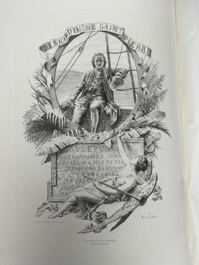 BERNARDIN DE SAINT PIERRE, illustré par Maurice...