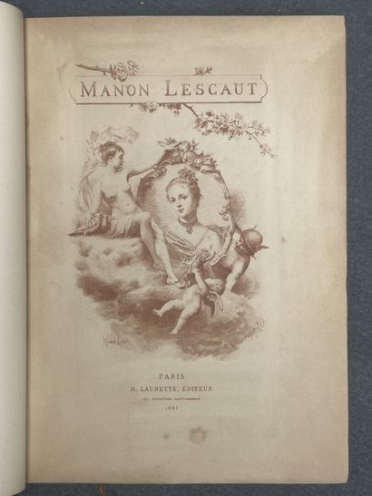 Abbé PREVOST , illustré par Maurice LELOIR
...