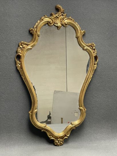 Miroir en résine. 
88 x 53 cm.