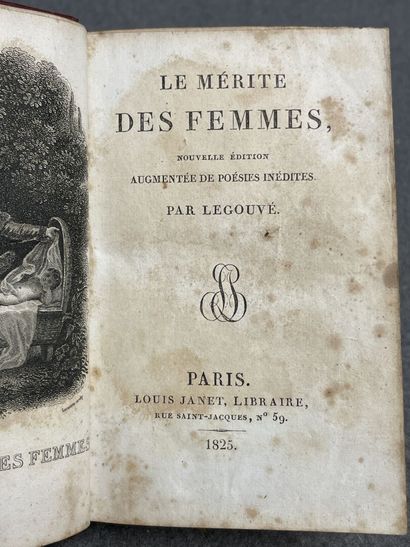 LEGOUVÉ 
Le mérite des femmes. 
Louis Janet...