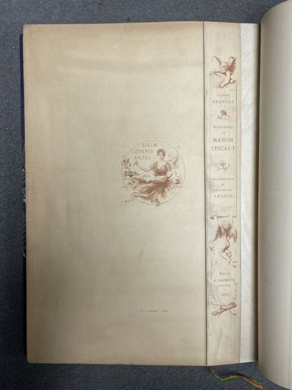 Abbé PREVOST , illustré par Maurice LELOIR
...