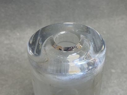 Ensemble de trois pièces en cristal étranger
-...