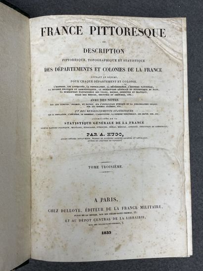 Abel HUGO
France Pittoresque 
ou description...