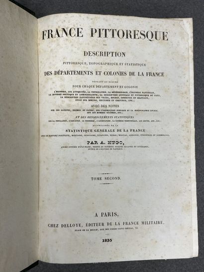 Abel HUGO
France Pittoresque 
ou description...
