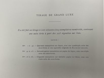 Abbé PREVOST , illustré par Maurice LELOIR
...