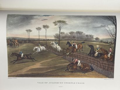 LA CHASSE A COURRE 
D'après l'Estampe anglaise,...