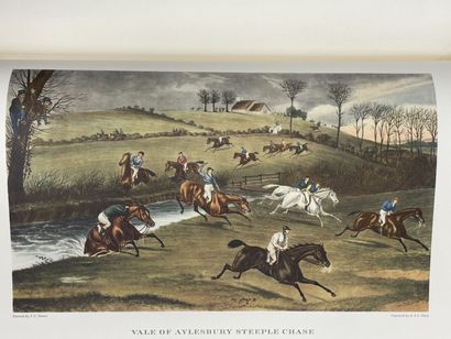 LA CHASSE A COURRE 
D'après l'Estampe anglaise,...