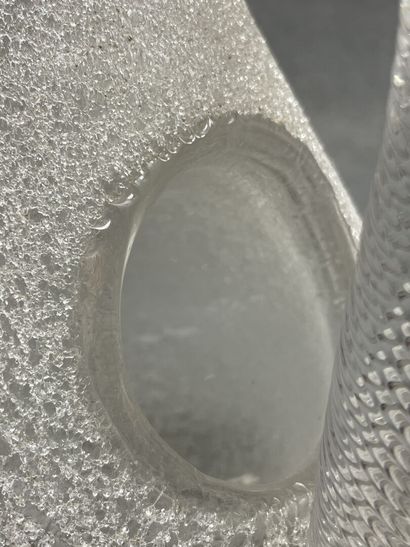 Pichet rafraichissoir en verre granité
H.28...