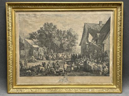 D'après David II TENIERS (1610-1690) et Jacques...