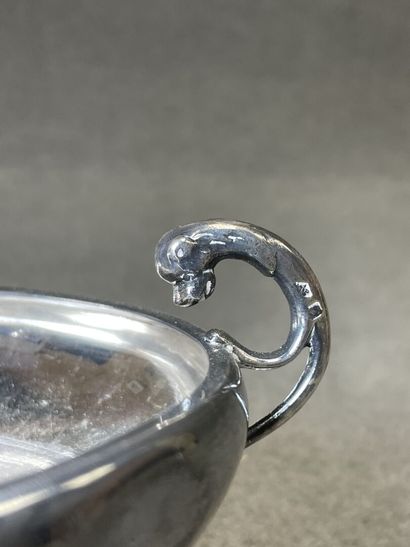Coupe de mariage en argent 
Poinçon minerve...