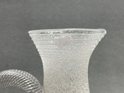 Pichet rafraichissoir en verre granité
H.28...