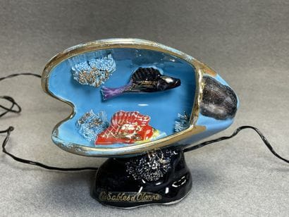 Ensemble de trois veilleuses en céramique...