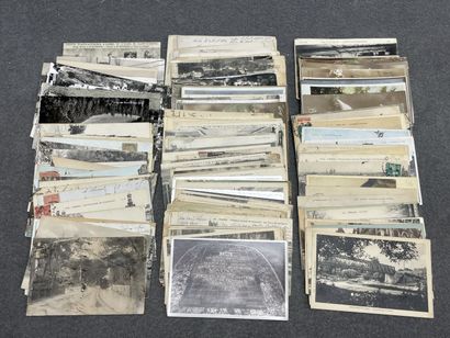 Collection de cartes postales anciennes.