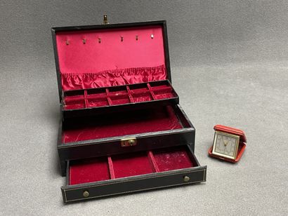 Coffret à bijoux et réveil de voyage JAZ....
