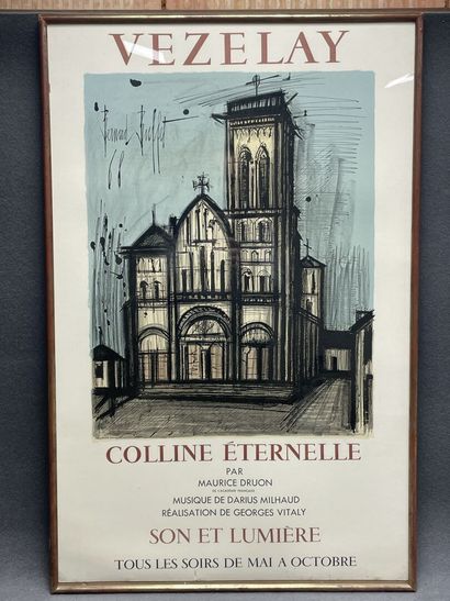 BUFFET - Affiche VEZELAY
99 x 63 cm.