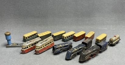 Joustra, JEP et Hornby:
Lot de cinq locomotive...
