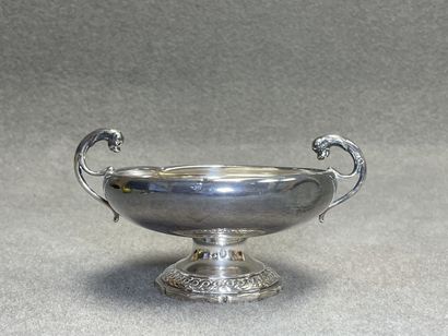 Coupe de mariage en argent 
Poinçon minerve...