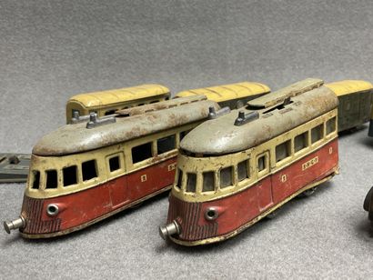 Joustra, JEP et Hornby:
Lot de cinq locomotive...