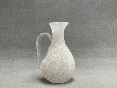 Pichet rafraichissoir en verre granité
H.28...