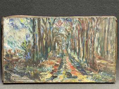 COUTRELLE DE MERTENS ( Joigny XX°)
Le Fey
huile...