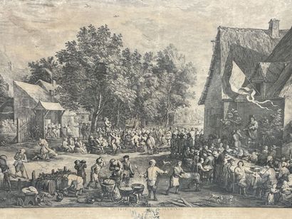 D'après David II TENIERS (1610-1690) et Jacques...
