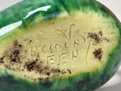 ACCOLAY
 Vide-poche vert 
7,5 x 21 x 11 ...