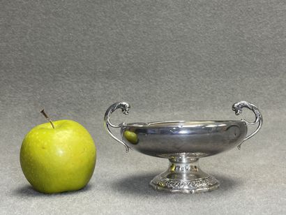 Coupe de mariage en argent 
Poinçon minerve...