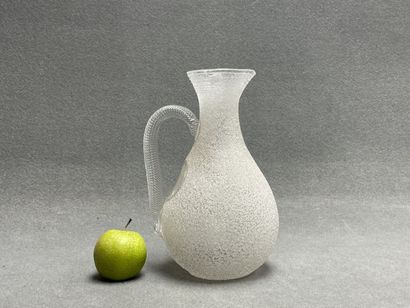 Pichet rafraichissoir en verre granité
H.28...