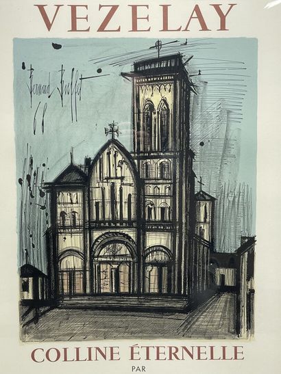 BUFFET - Affiche VEZELAY
99 x 63 cm.