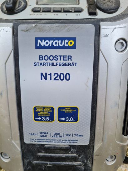 Booster NORAUTO
Pour pression des pneus