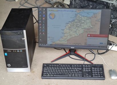 PC HP Pavillon, écran et clavier