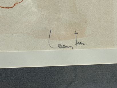 Léonor FINI (1907-1996).
Scènes érotiques
Lithographie...