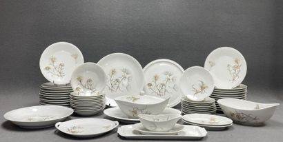 HAVILAND, décor aux chardons
Service de table...