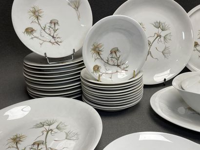 HAVILAND, décor aux chardons
Service de table...