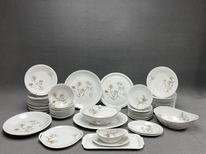HAVILAND, décor aux chardons
Service de table...