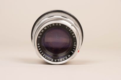LEICA.
Leitz Wetzlar
Objectif Summicron ...
